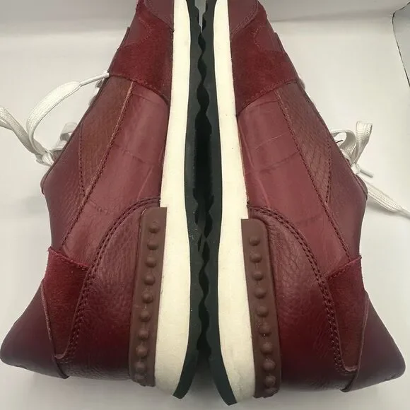 Coach Women’s “Moonlight Patchwork” sneakers NWOT Burgundy size 8M - Picture 6 of 12